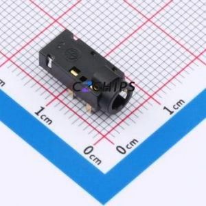 PJ-394G2-HF Audio Connector (Headphone) Through hole Component (THT) Connector 300mA 30V Phosphor Copper Gold - Product Image 1