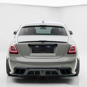 Voor Rolls-Royce Ghost Dry Carbon Fiber Bodykit Ghost <span class=keywords><strong>Upgrades</strong></span> De Mesy-Stijl Voor En Achter Bumper Zijrok Spoilerkap - Product Image 4