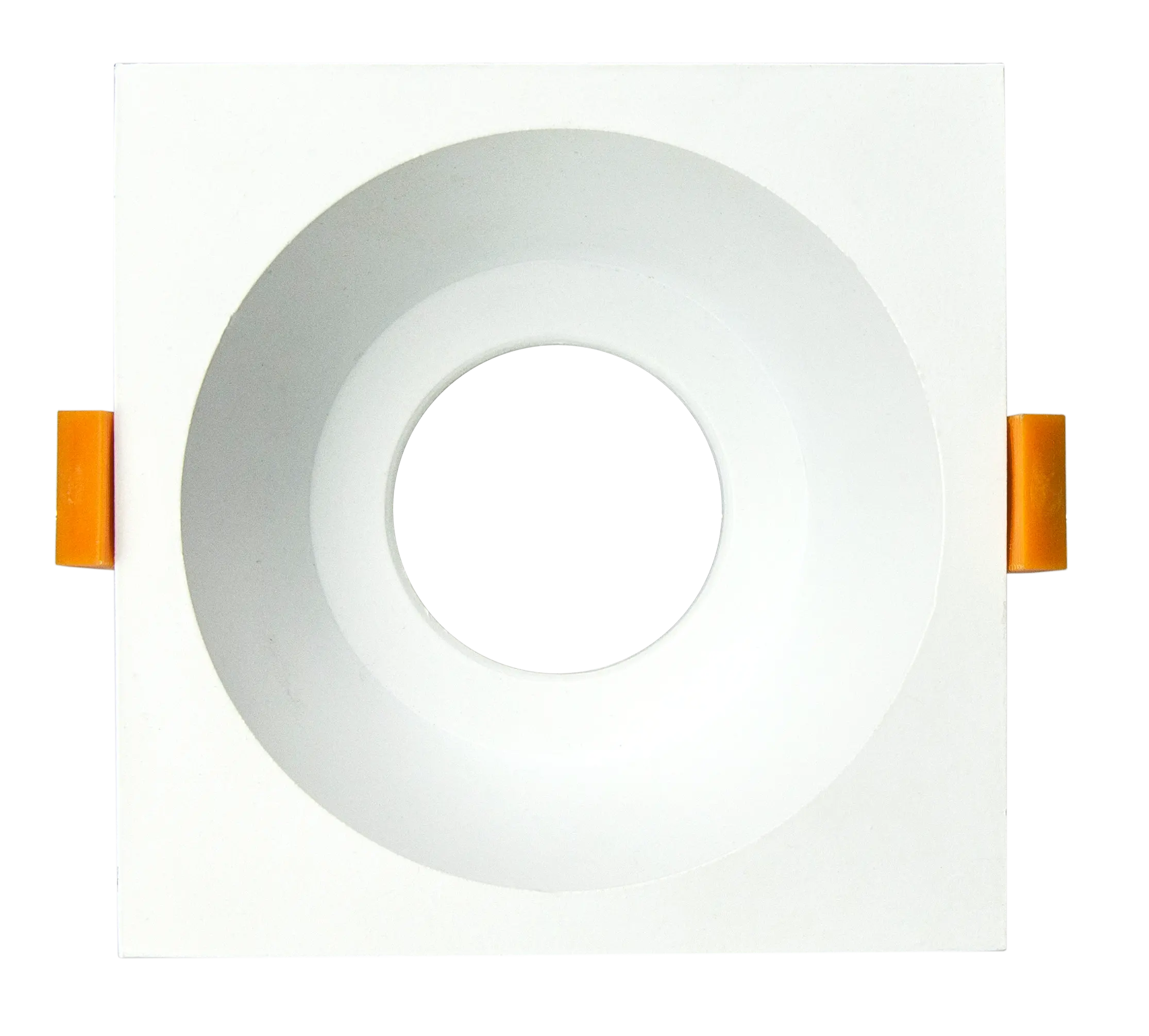 Светодиодный утопленный потолочный светильник mr16 gu10, квадратный Точечный светильник ip65 ip20, Монтажные кольца