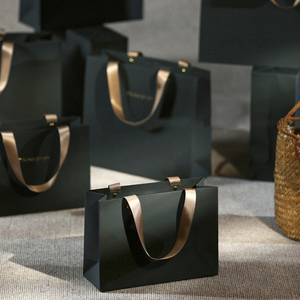 YCG Factory <strong>Paper</strong> <strong>Bag</strong> Custom Printed <strong>logo</strong> Luxury Clothing Shopping <strong>Paper</strong> <strong>Bags</strong> Boutique Recyclable Gift <strong>Bag</strong> <strong>With</strong> Ribbon Rope - Product Image 3