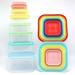 Juego de 8 Contenedores Organizadores para Refrigerador USSE, Caja de Almacenamiento de Alimentos para Clasificar Alimentos - Product Image 6