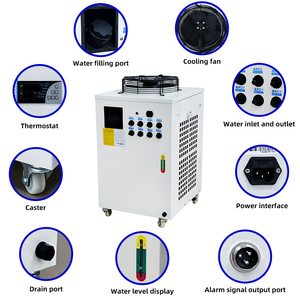 JL-6000 Hava Soğutmalı Endüstriyel Soğutucu, Enjeksiyon Kalıp Lazer Soğutucusu, Hava Soğutmalı Küçük Soğutma Ünitesi, Brezilya'da En Çok Satan - Product Image 5