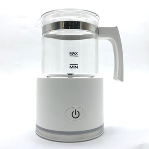 Espumador <span class=keywords><strong>de</strong></span> leche eléctrico automático para café Latte, 2 modos <span class=keywords><strong>de</strong></span> vidrio, accionado magnético, para <span class=keywords><strong>arte</strong></span> - Product Image 4