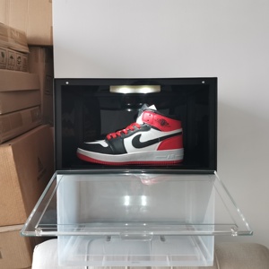 New products cool storage led sneaker box with light
