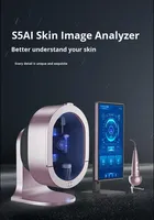 Appareil d'analyse de la peau du visage IA - Dermatoscope à usage domestique avec soins du visage et masseur portable, appareil de beauté tendance 2026