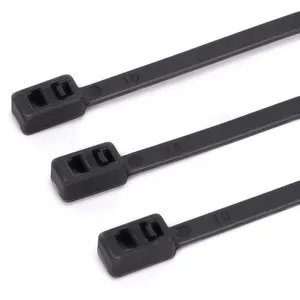 Ready To Ship High Quality Self-locking Plastic Nylon Zip Tie X35 Double Head Cable Ties