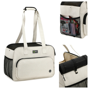 Bolsa de transporte para mascotas, para perros pequeños, portátil, para gatos, nido portátil para gatos, de gran capacidad, maleta para perros pequeños - Product Image 6