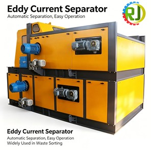 Separadores de Vórtice de Alta Eficiencia para Recuperar y Separar Componentes de Aluminio y Cables de Cobre de <span class=keywords><strong>Residuos</strong></span> Sólidos <span class=keywords><strong>Urbanos</strong></span> - Product Image 1
