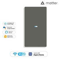 Interrupteurs à bouton standard américains, interrupteur intelligent pour la commande à distance des interrupteurs de maison intelligente avec ligne neutre