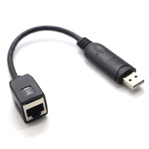 Câble Série USB-A vers RJ45 RS232 OEM/ODM Original FTDI FT232RL avec Blindage en Feuille d'Aluminium pour Programmation de Consoles, Routeurs et Commutateurs - Product Image 1