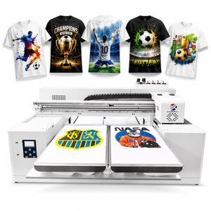 High Speed DTG <b>Printer</b> T-Shirt Drukmachine Double Station for Hoodies Canvas Bags DIY Custom Apparel Small Business - Product Image 1