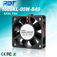 Ventilateur axial 24V DC 1606KL-05W-B49 40x40x15mm 0.07A 6500RPM 7.4CFM pour équipement de machine CNC, unité de remplacement de ventilation