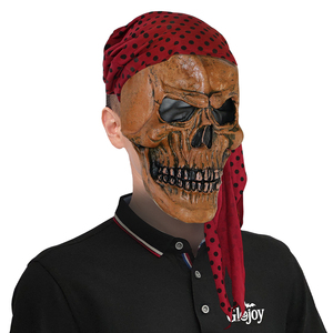 Máscara de Goma de Terror, Rey Pirata, Rey Fantasma, Accesorio Aterrador para Halloween, Fiesta de Disfraces, Personalizable - Product Image 4
