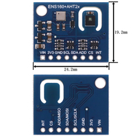 Sensor de Calidad del Aire, Temperatura y Humedad ENS160+AHT21, Dióxido de Carbono CO2, ECO2, TVOC