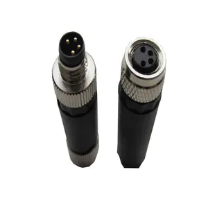Bloqueio conector m8 4 round-pin plug 10mm