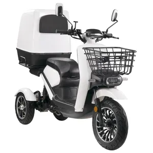 फैक्टरी OEM/ODM इलेक्ट्रिक बाइक भोजन वितरण बाइक डिलीवरी के लिए स्विंग ट्राइसाइकिल
