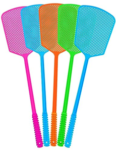 Matamoscas Promocional Personalizado con Logotipo, Superficie de Malla Plástica, Matamosquitos Publicitario - Product Image 1