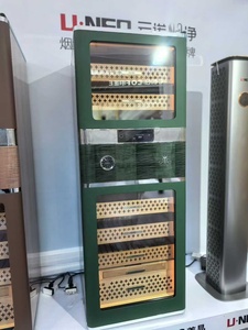 Humidor Eléctrico de Lujo Raching RR980, Disponible en Almacenes de EE. UU./Dubái/Arabia Saudita, Gran Tamaño, Capacidad para 3000-4000 Cigarros - Product Image 3