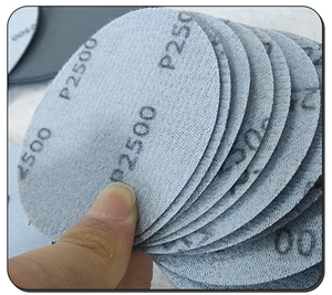 150mm Silicon Carbide Sandpaper with <strong>Hook</strong> <strong>Loop</strong> Backing Grit 10000 - Product Image 3