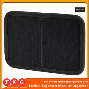 Custom Tactical Outdoor Edc Divider Mesh Bag <b>Nylon</b> Magic Hook Back Panel Vest Pouches <b>Backpack</b> Hunting Accessories - Product Image 2