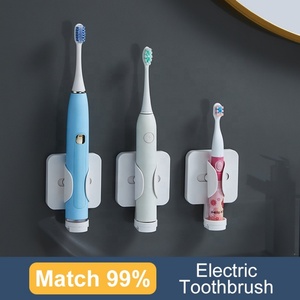 Wall Mounted Automatic <b>Toothbrush</b> <b>Holder</b> Set for Kids Bathroom Toothpaste Squeezer Dispenser for Home Use and Hotels - Product Image 3