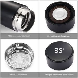 Bouteille d'eau intelligente avec affichage de la température LED, logo personnalisé imprimé, cadeau d'entreprise pour promotion Sy29 - Product Image 5