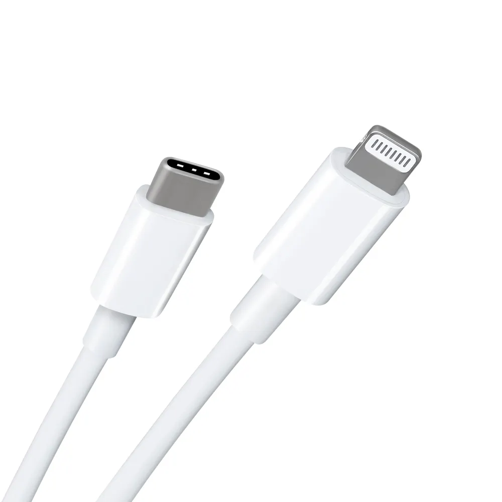 White original 20W type c to lightning cable fast foxconn pd cables charger for apple mfi certified fast cable for iphone 12