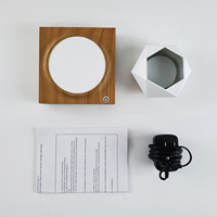 Pot de fleurs flottant à lévitation magnétique HCNT, en plastique ABS, alimenté électriquement, lévitation 12-15 mm, cadeau personnalisé pour la maison