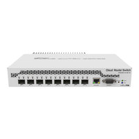 Commutateur MikroTik CRS309-1G-8S+IN 1x Gigabit 8X SFP+ 10 Gbit/s 9 ports RS232 Dual Core Smart Cloud Router PoE Switch Router