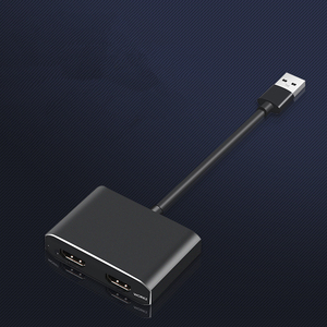 Bán Buôn USB 3.0 Để Chuyển Đổi HDTV Đôi USB3.0 Để HDTV Splitter 4K 30Hz + 1080P Adapter Usb Hub - Product Image 3