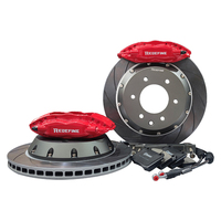 Système de freinage automatique d'usine grand étrier de frein automatique Kit de Rotors à disque avant 6 pots et arrière 4 pots pour Mitsubishi PAJERO