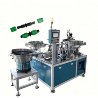 Machine d'assemblage rotative entièrement automatique personnalisée avec contrôle PLC pour pompes et raccords d'irrigation goutte à goutte en plastique – Garantie 1 an