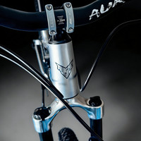 Vélo de montagne tout-terrain complet en aluminium à double suspension, frein à disque, 11 vitesses, pédale ordinaire, 27,5 pouces Plus