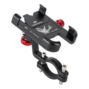 Phone Holder Bike Phone Mount Anti-slip Bracket Bike Motorcycle Handlebar <b>Clip</b> Stand for All Cell Phone - Product Image 1