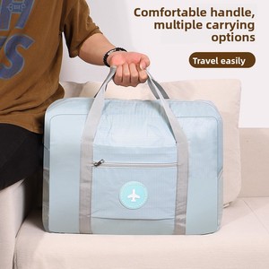 Sac de voyage Oxford tendance en gros, portable, étanche, avec fermeture éclair, pour avion, bagage à main, pour voyages d'affaires de courte distance - Product Image 3