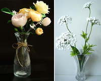 50pcs par sac Remise prix du fabricant For14 pouces fleur faisant le fil de tige vert fleuriste fil de tige