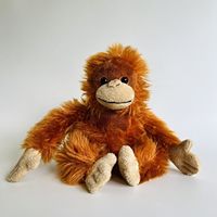 Orange orang-outan singe peluche douce en peluche alibaba-website