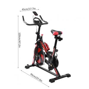 Bicicleta Estática Vertical para Ejercicio en Casa, Silenciosa, para Rehabilitación en Interiores, Entrenamiento Deportivo, con Monitorización de Frecuencia Cardíaca, Magnética - Product Image 3