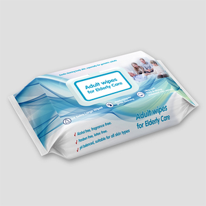 Fábrica al por mayor logotipo personalizado Ultra suave cuidado de ancianos <span class=keywords><strong>extra</strong></span> grande Toalla de limpieza corporal - Product Image 2