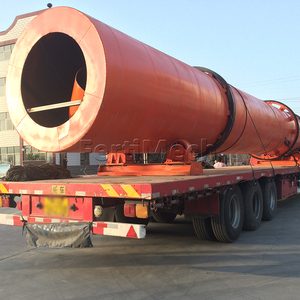 Gran equipo automático de secado rotatorio de acero inoxidable para fertilizante orgánico de estiércol de cerdo de maíz con control PLC - Product Image 4