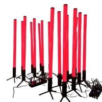 Tube LED sans fil Pixel Lighting, batterie sans fil DMX 360 LED pour mariage, DJ, éclairage de scène, événement, divertissement, fête, mariage