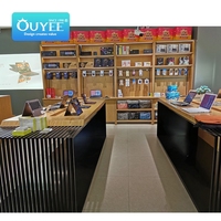 Fabriqué en chine, joli meuble de magasin d'ordinateur portable, socle design de vitrine, boutique d'ordinateur, 1 pièce