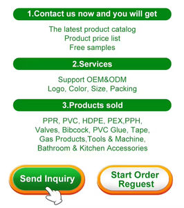 IFAN DIN PPR Tuyaux et raccords Accessoires de <span class=keywords><strong>plomberie</strong></span> <span class=keywords><strong>Plomberie</strong></span> PN25 Vert 20-125MM Raccords PPR en plastique filetés pour l'alimentation en eau - Product Image 6