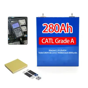 LF280K originale per la batteria di accumulo di energia 12V 48V batteria agli ioni di litio LiFePo4 batteria 3.2V LiFePo4 280Ah