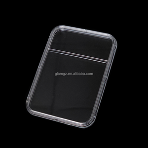 Temizle Pmma yuvarlak özel depolama 19Mm 46Mm 50Mm ekran dikdörtgen akrilik sikke kapsül köpük ile - Product Image 1