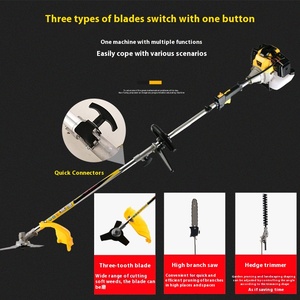 Petite scie à branches haute portée 4-en-1 24V, débroussailleuse et tondeuse à gazon pour usage domestique et industriel, exportée à l'étranger - Product Image 4
