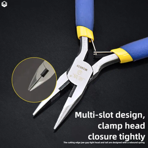 WEIDA WH28635 Mini <span class=keywords><strong>Alicates</strong></span> de Corte Diagonal de 115 mm (4.5 Pulgadas) de Acero con Alto Contenido de Carbono, Mango de Plástico Cómodo y Resistente, para Bricolaje - Product Image 4