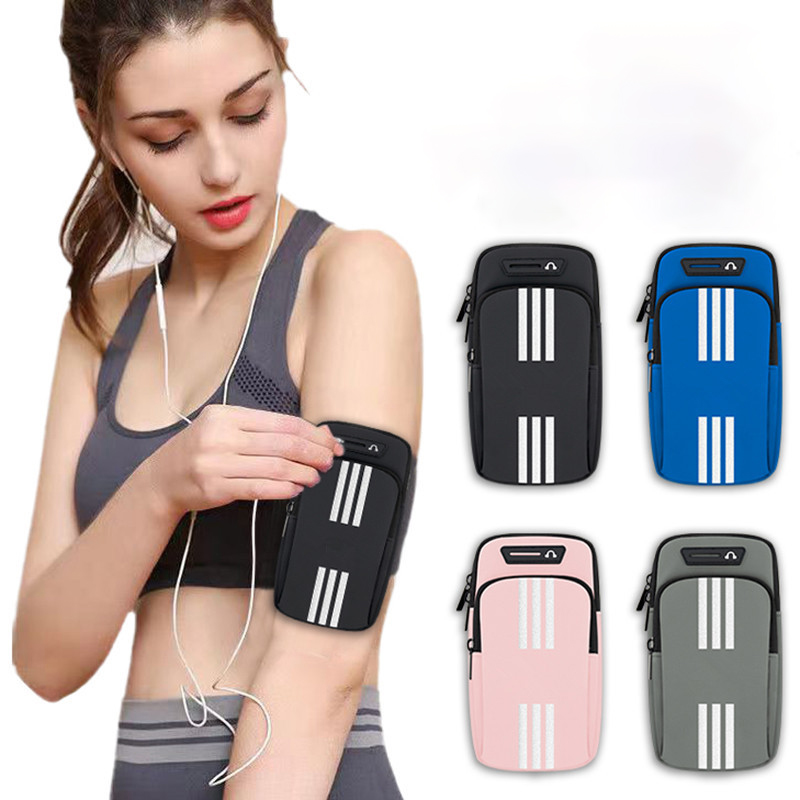 7Mile PU Sports Running Armband Phone Case-Shockproof Waterproof Reflective Holder for Jogging Gym (Compatible