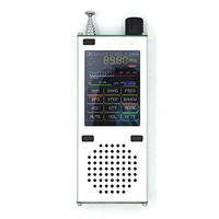 ATS120 SI4732 ESP32 BT 150K-30Mhz 64M-108Mhz Penerima Frekuensi Modulasi Amplitudo LSB USB Semua Mode Band Dapat Disesuaikan 2.4 inci D