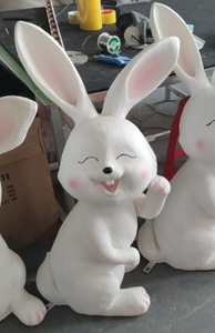 Luz LED personalizada con forma de conejo 3D, material de PVC, IP65, para exteriores, Año Nuevo, Ramadán, jardín, césped, bodas. - Product Image 1